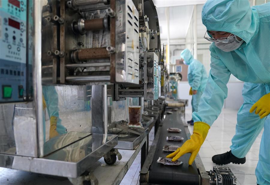 CHINA-HARBIN-COVID-19-TCM-PRODUCTION (CN)