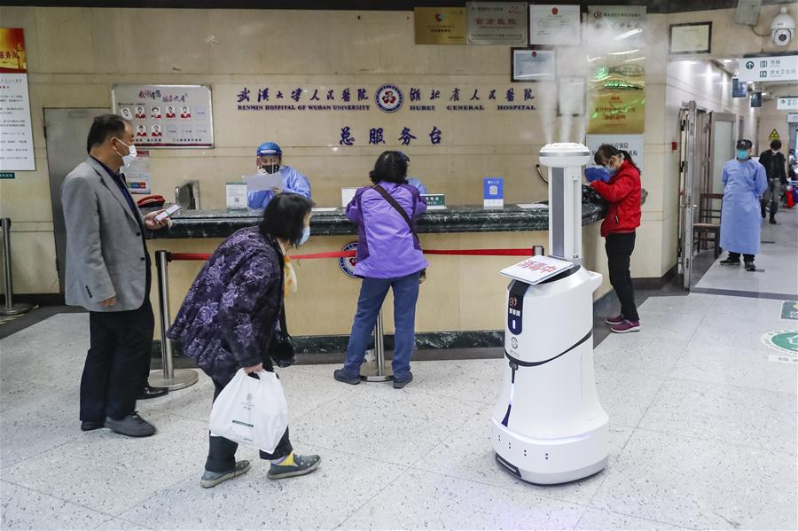 CHINA-WUHAN-INTELLIGENT ROBOT-DISINFECTION (CN)