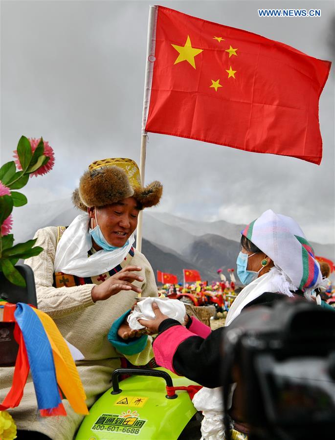 CHINA-TIBET-AGRICULTURE-SPRING PLOUGHING (CN)