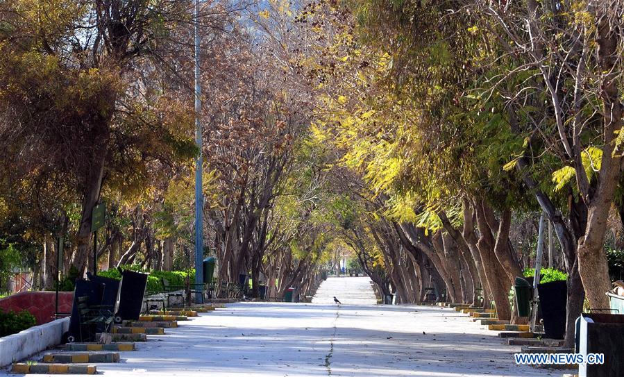SYRIA-DAMASCUS-CORONAVIRUS