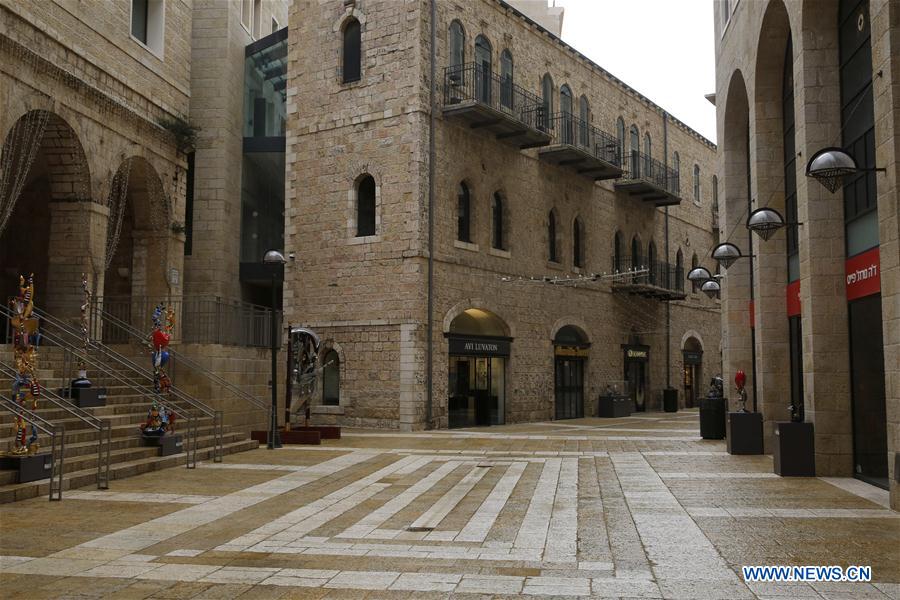 MIDEAST-JERUSALEM-COVID-19
