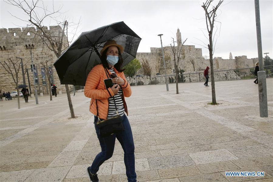 MIDEAST-JERUSALEM-COVID-19