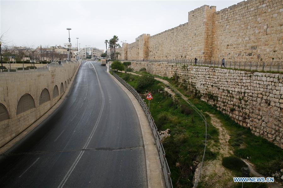 MIDEAST-JERUSALEM-COVID-19