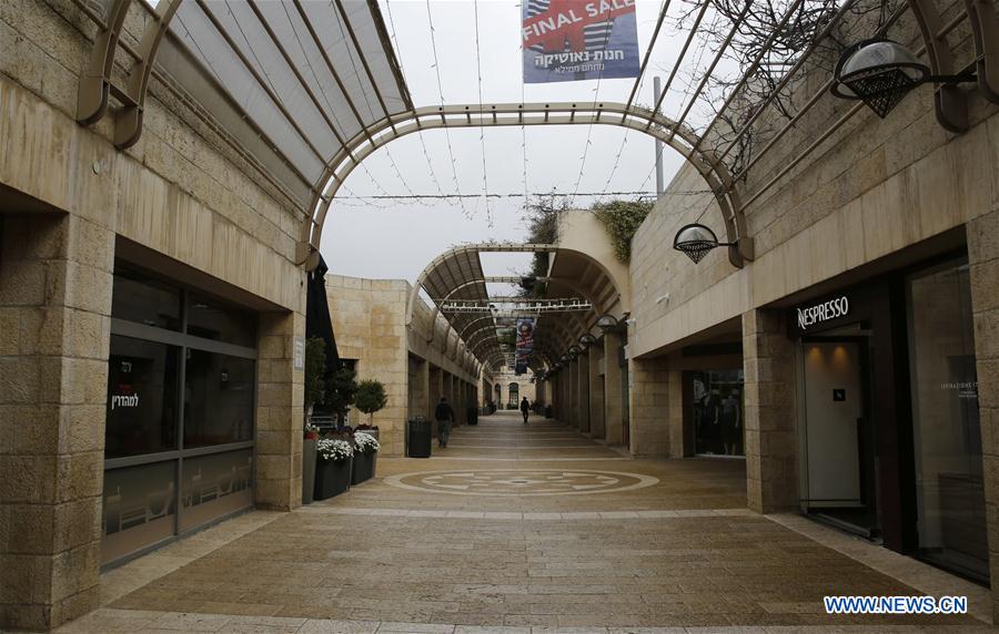 MIDEAST-JERUSALEM-COVID-19