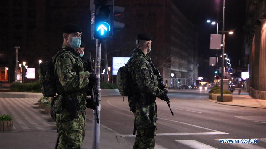 SERBIA-BELGRADE-COVID-19-CURFEW