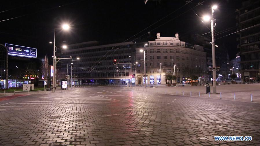 SERBIA-BELGRADE-COVID-19-CURFEW
