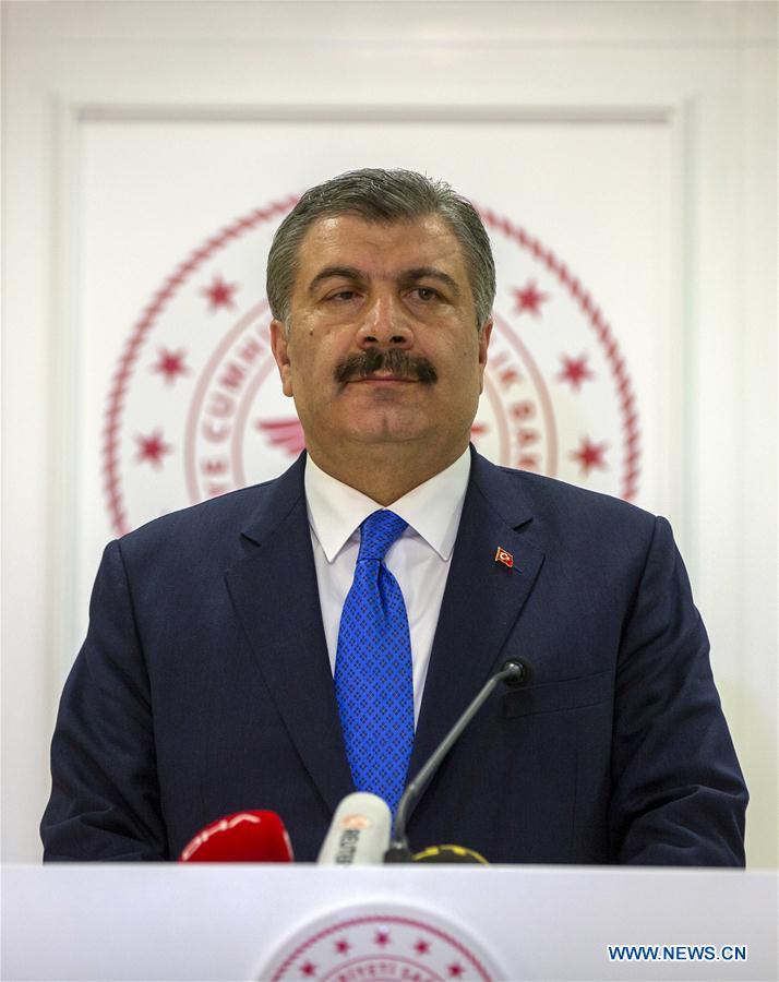 TURKEY-ANKARA-COVID-19-FIRST DEATH CASE