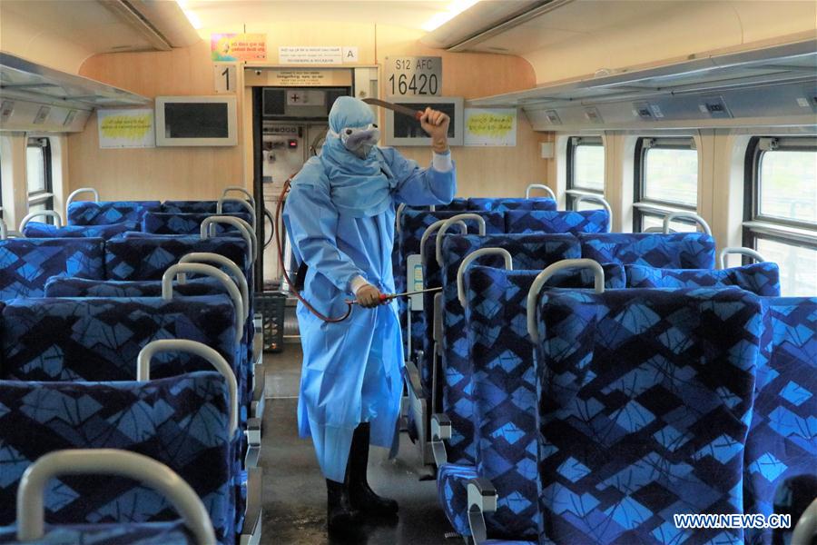 SRI LANKA-COLOMBO-COVID-19-RAILWAY