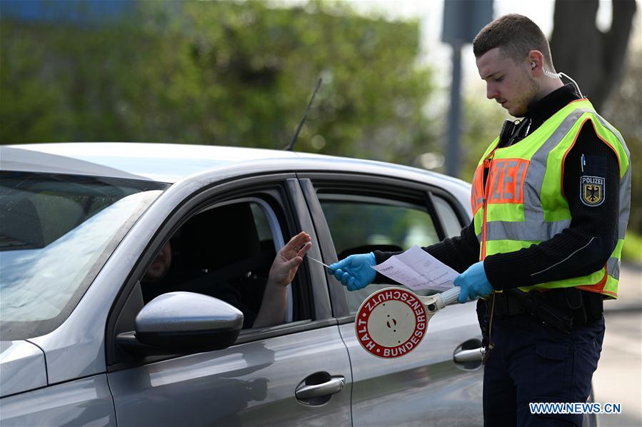 GERMANY-KEHL-COVID-19-BORDER CONTROL