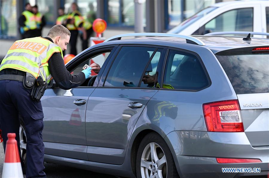 GERMANY-KEHL-COVID-19-BORDER CONTROL