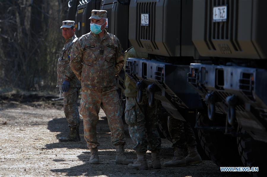 ROMANIA-BUCHAREST-COVID-19-MILITARY HOSPITAL