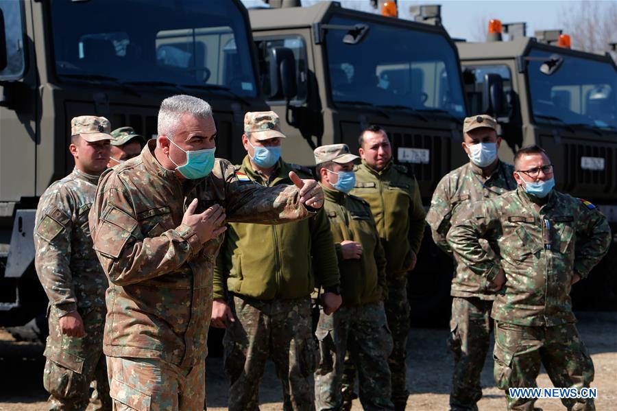 ROMANIA-BUCHAREST-COVID-19-MILITARY HOSPITAL