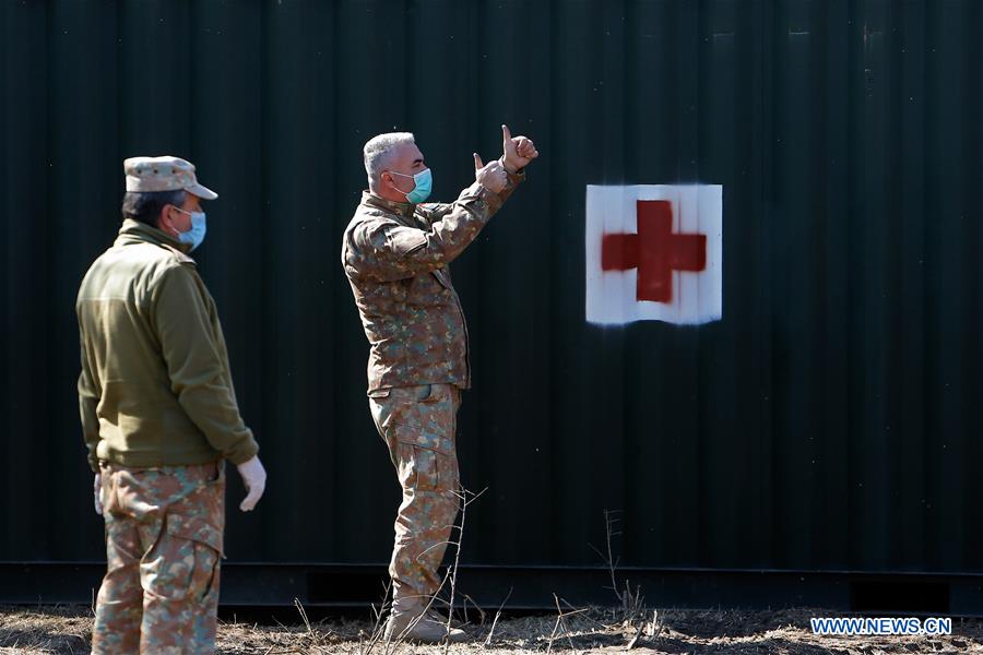 ROMANIA-BUCHAREST-COVID-19-MILITARY HOSPITAL