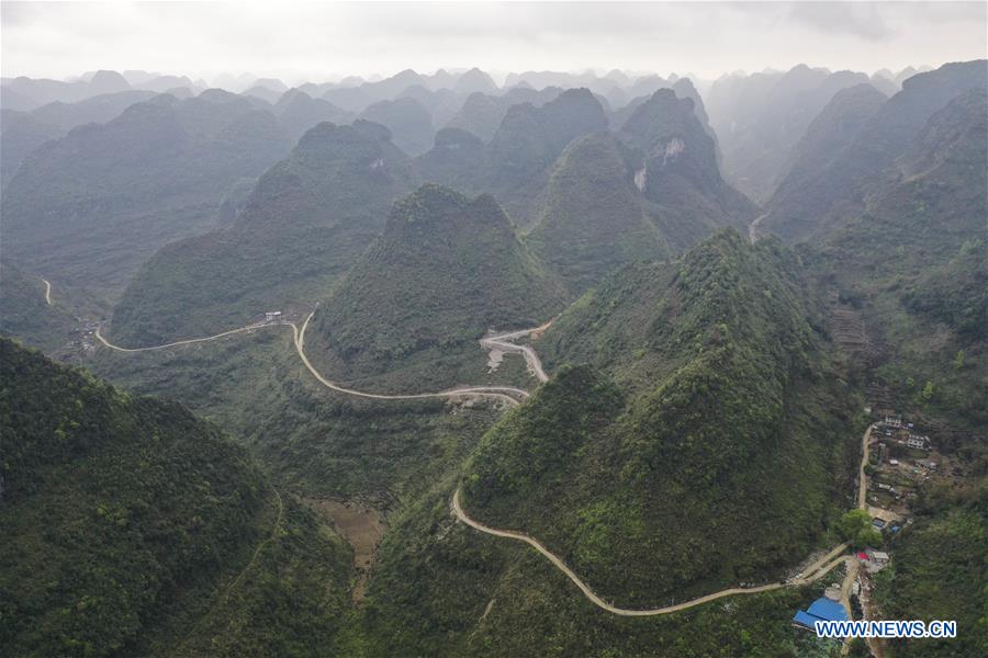 CHINA-GUANGXI-DU'AN-ROAD CONSTRUCTION-POVERTY ALLEVIATION (CN)
