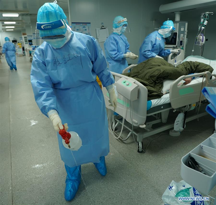 CHINA-WUHAN-HUOSHENSHAN HOSPITAL-INTENSIVE CARE UNIT (CN)