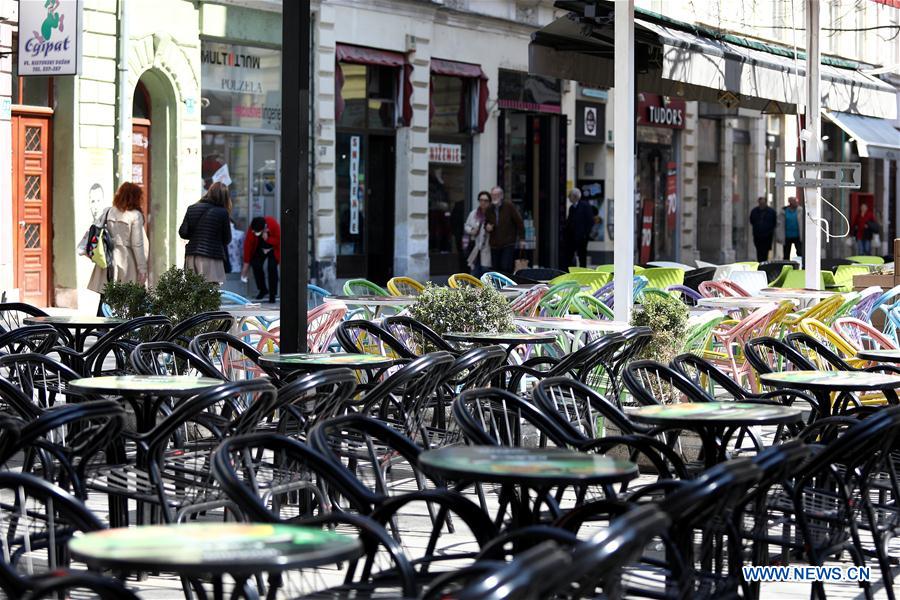 BOSNIA AND HERZEGOVINA-SARAJEVO-COVID-19-STATE OF EMERGENCY