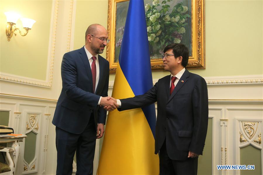 UKRAINE-KIEV-PM-RELATIONS-CHINA