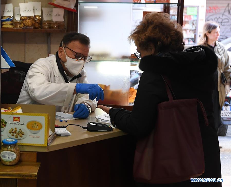 ITALY-ROME-COVID-19-CASES