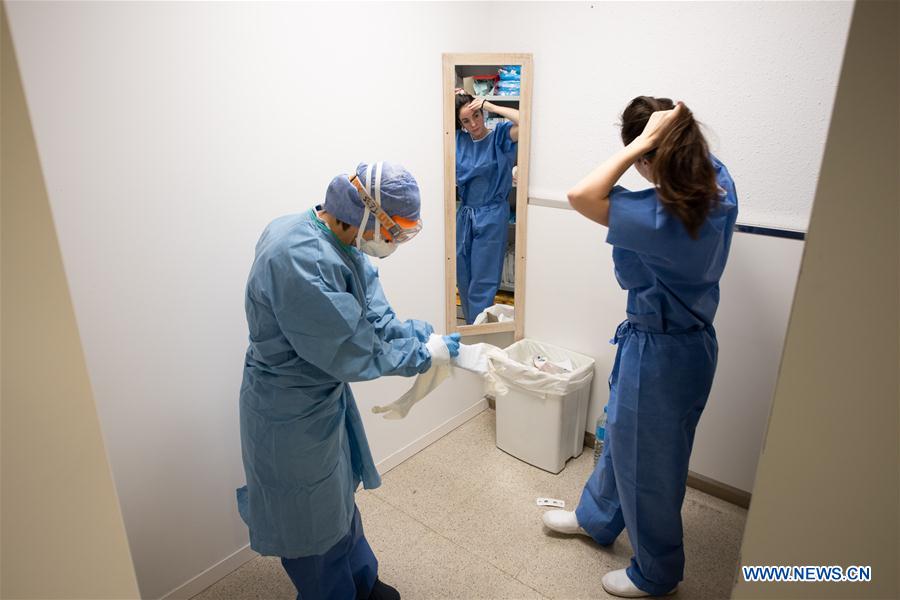 SPAIN-BARCELONA-COVID-19-HOSPITAL