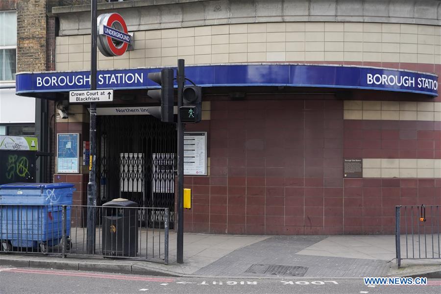 BRITAIN-LONDON-COVID-19 CASES