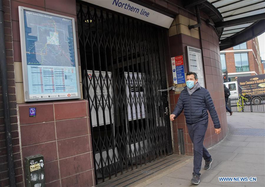 BRITAIN-LONDON-COVID-19 CASES