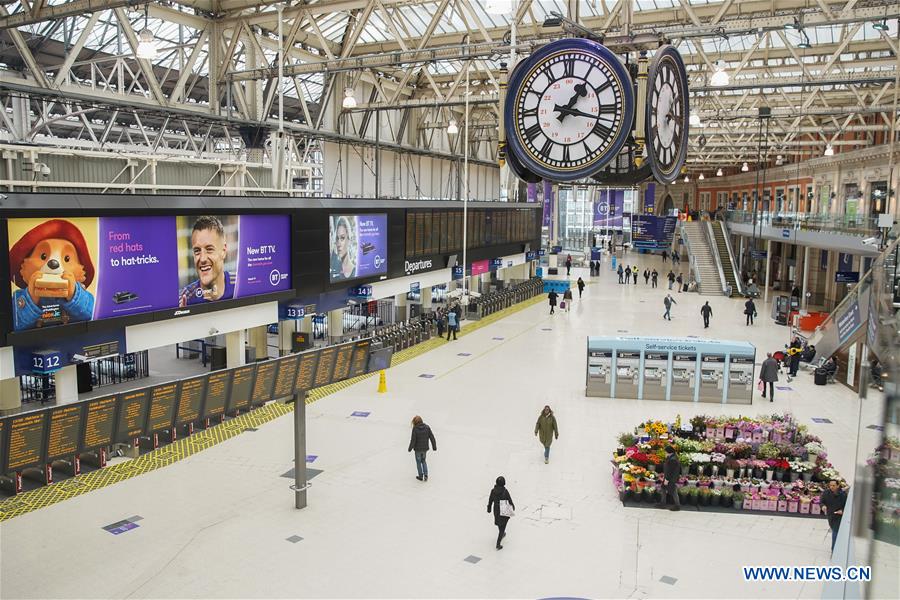 BRITAIN-LONDON-COVID-19 CASES