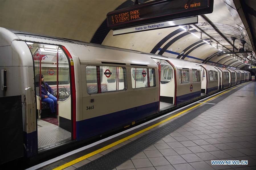 BRITAIN-LONDON-COVID-19 CASES