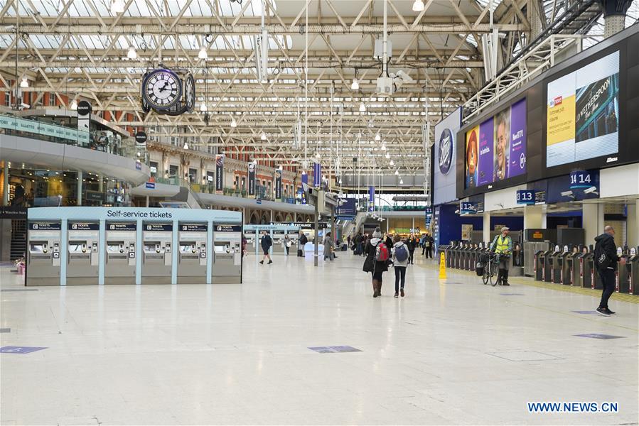 BRITAIN-LONDON-COVID-19 CASES