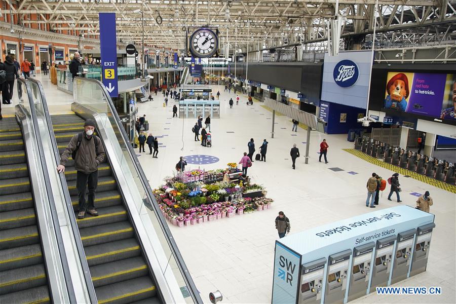 BRITAIN-LONDON-COVID-19 CASES