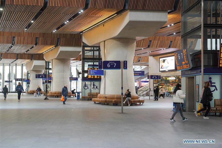 BRITAIN-LONDON-COVID-19 CASES