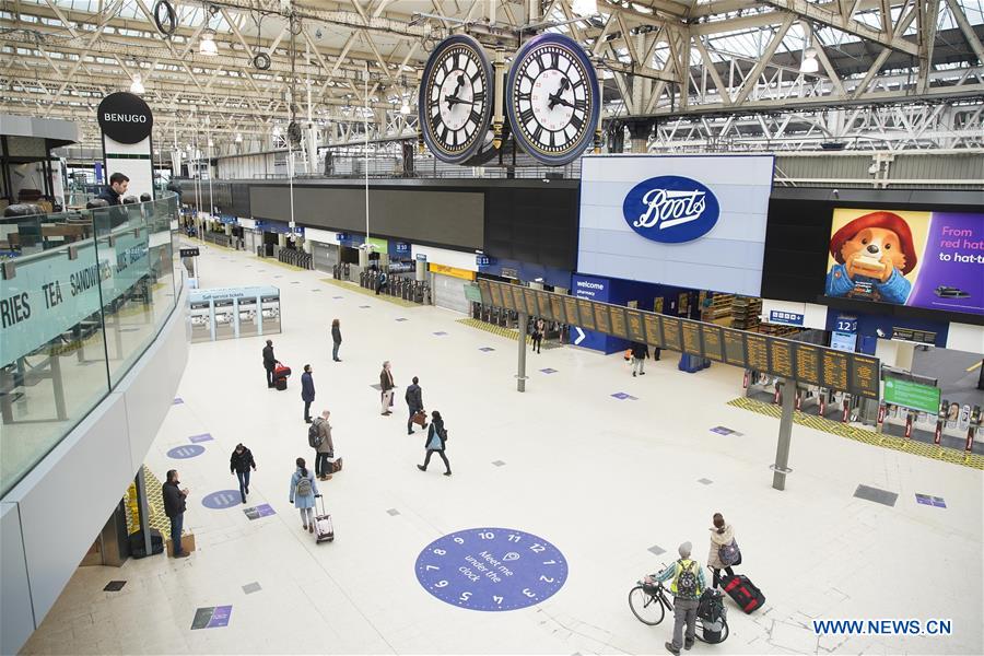 BRITAIN-LONDON-COVID-19 CASES