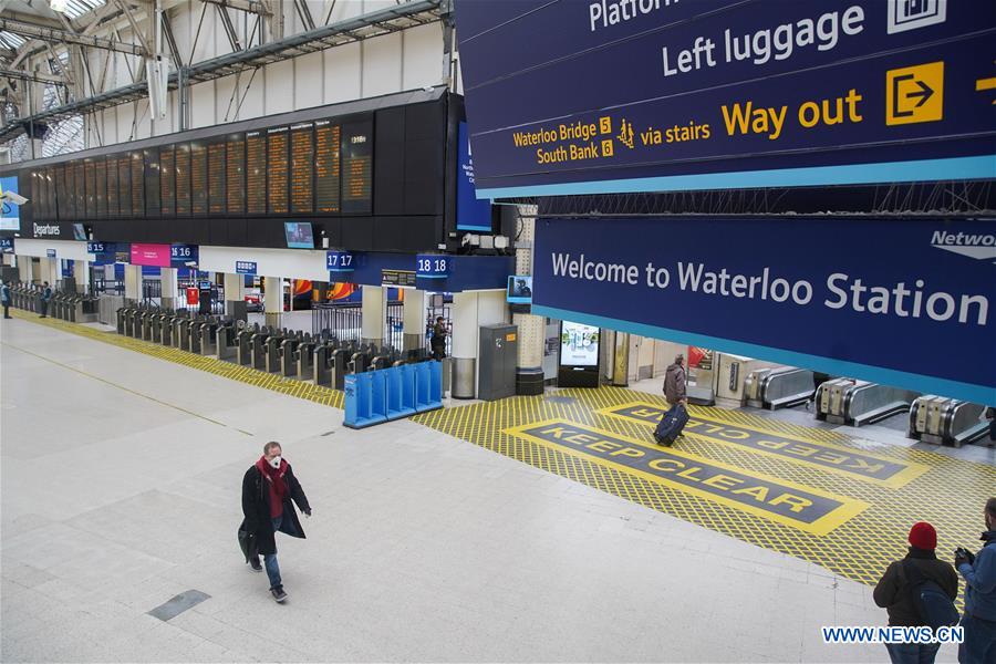 BRITAIN-LONDON-COVID-19 CASES