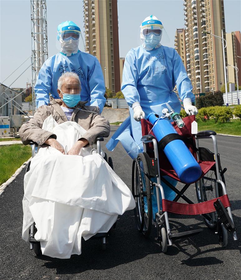CHINA-HUBEI-WUHAN-COVID-19-MEDICAL WORKERS AND PATIENTS