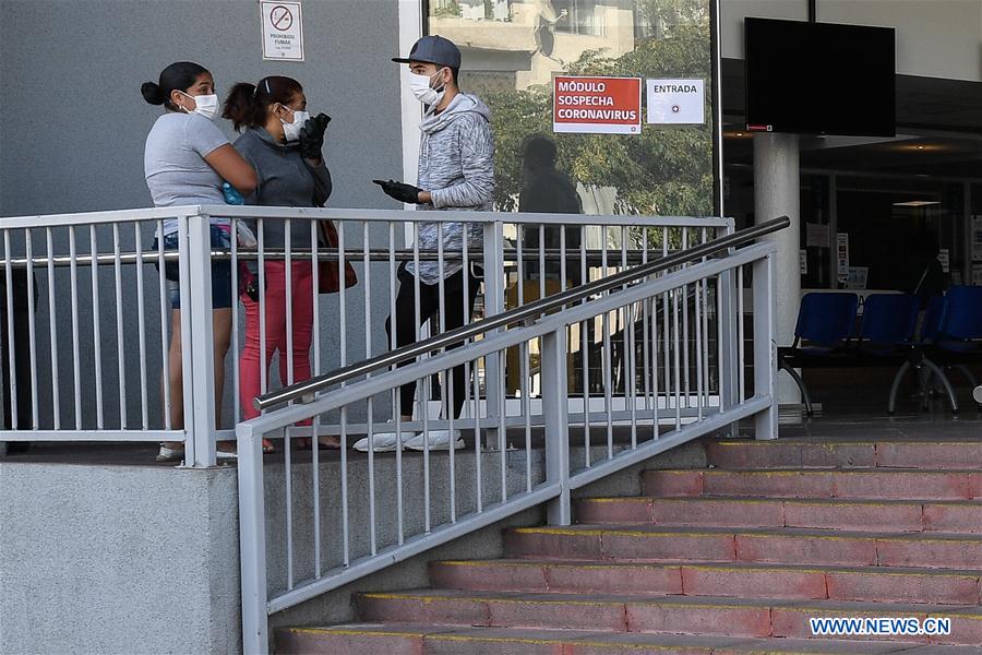 CHILE-SANTIAGO-COVID-19-FIRST DEATH CASE