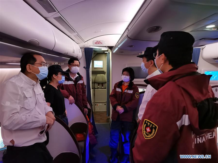 SERBIA-BELGRADE-CHINESE MEDICAL TEAM-MEDICAL SUPPLIES-COVID-19