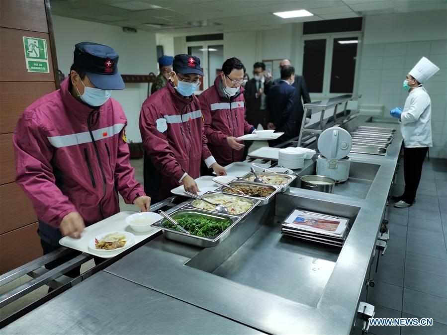 SERBIA-BELGRADE-CHINESE MEDICAL TEAM-MEDICAL SUPPLIES-COVID-19