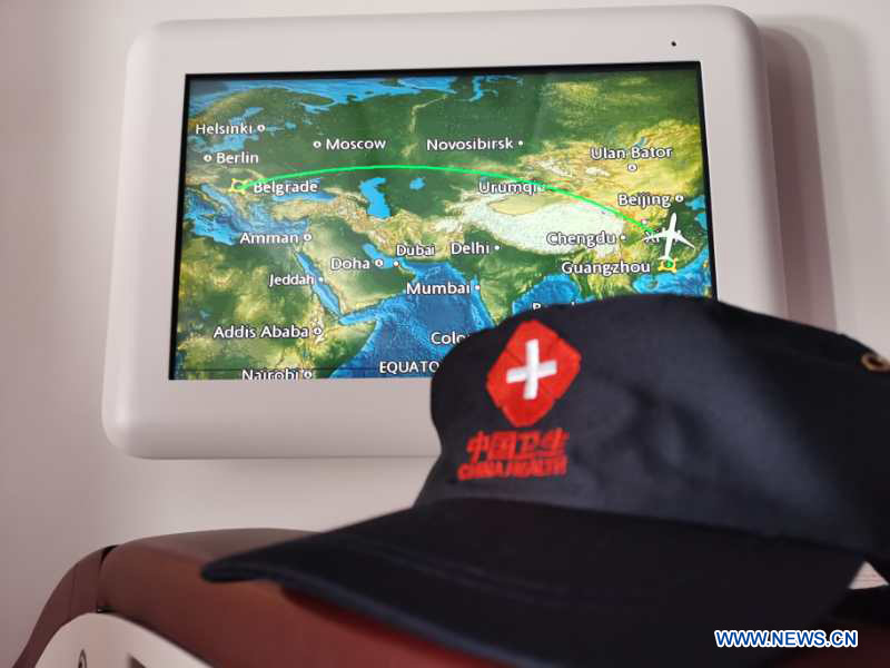 SERBIA-BELGRADE-CHINESE MEDICAL TEAM-MEDICAL SUPPLIES-COVID-19