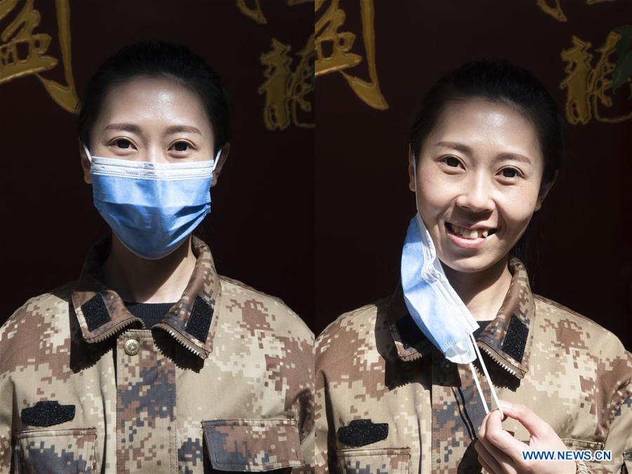 CHINA-HUBEI-XIANGYANG-MEDICAL STAFF-DEPARTURE-SMILES (CN)