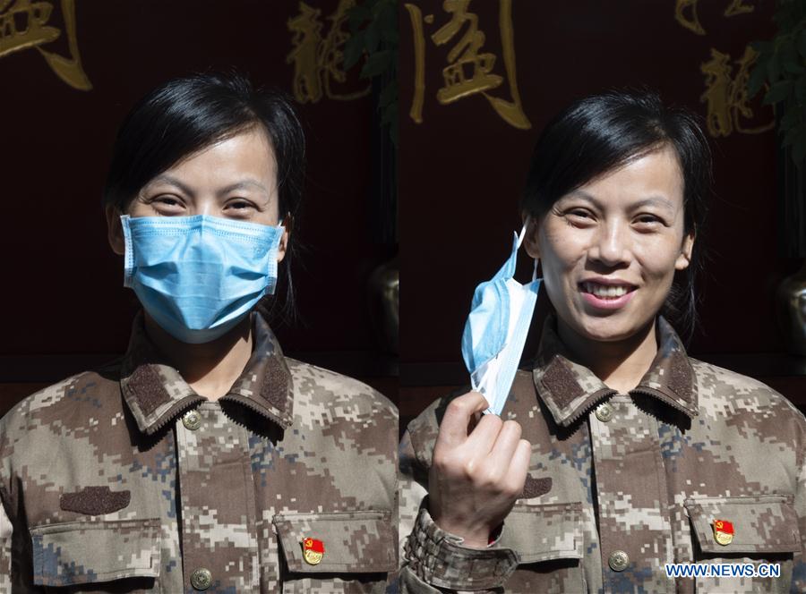 CHINA-HUBEI-XIANGYANG-MEDICAL STAFF-DEPARTURE-SMILES (CN)