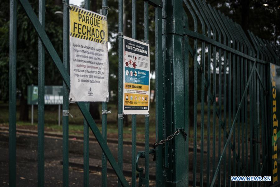 BRAZIL-SAO PAULO-COVID-19-MEASURES