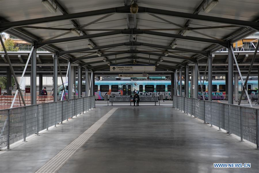 GREECE- ATHENS-COVID19-LOCKDOWN