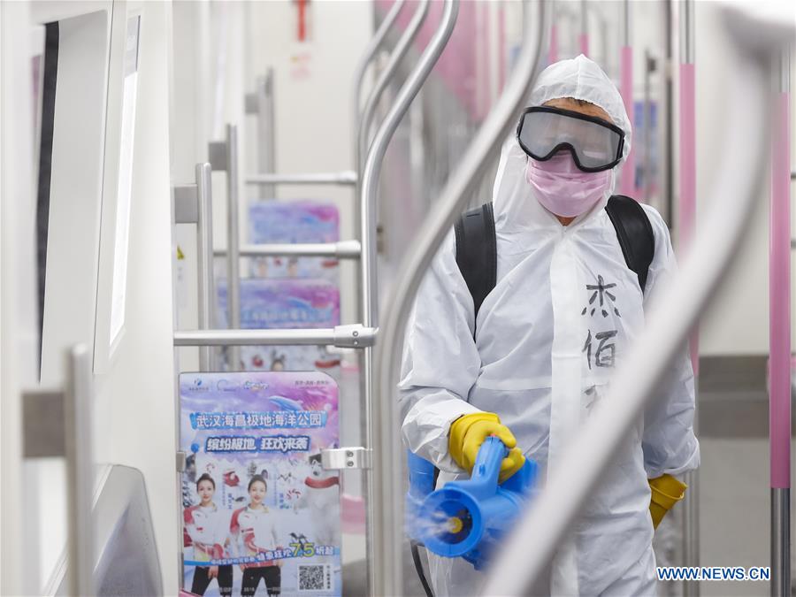 CHINA-HUBEI-WUHAN-PUBLIC TRANSPORTATION SYSTEM-PREPARATION-OPERATION RESTORATION (CN)