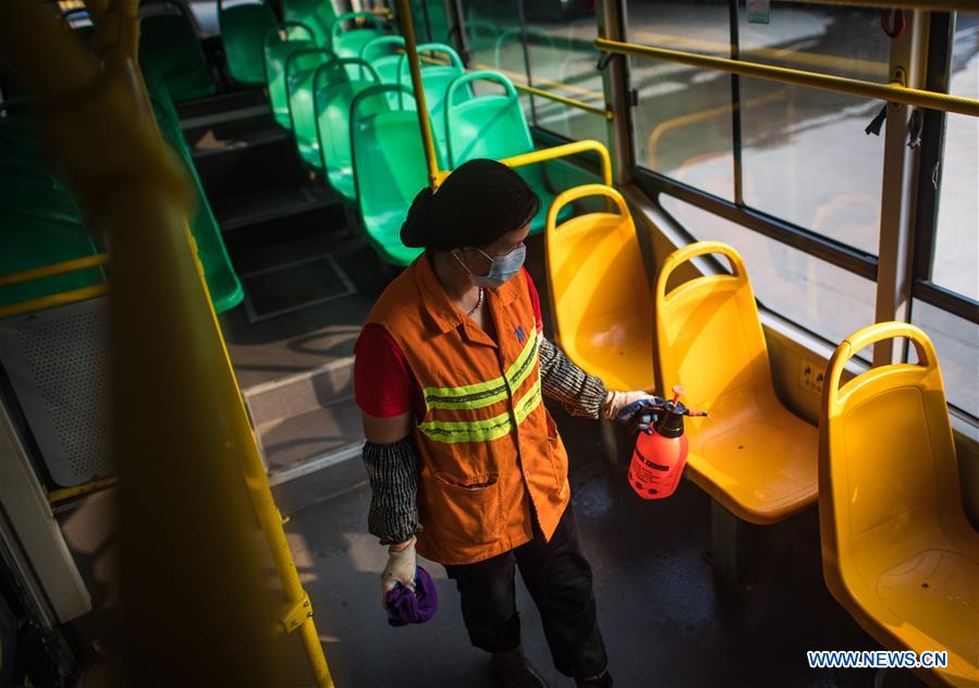 CHINA-HUBEI-WUHAN-PUBLIC TRANSPORTATION SYSTEM-PREPARATION-OPERATION RESTORATION (CN)