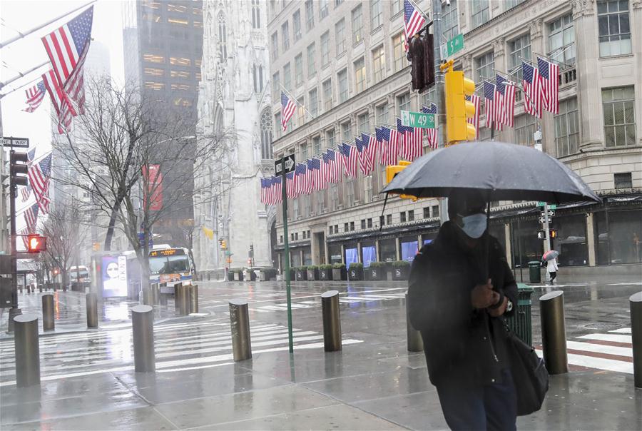 U.S.-NEW YORK-COVID-19