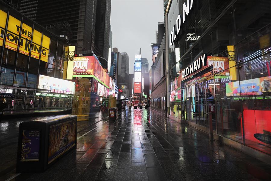 U.S.-NEW YORK-COVID-19