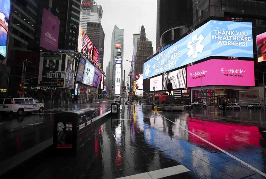 U.S.-NEW YORK-COVID-19