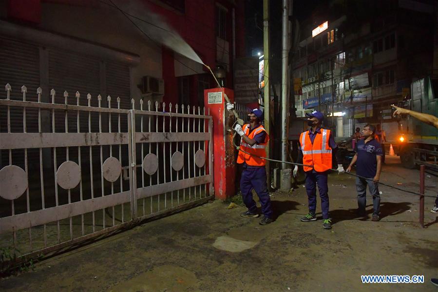 INDIA-AGARTALA-COVID-19