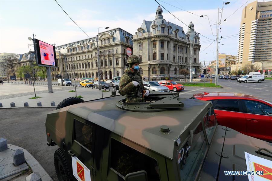 ROMANIA-BUCHAREST-COVID-19-LOCKDOWN