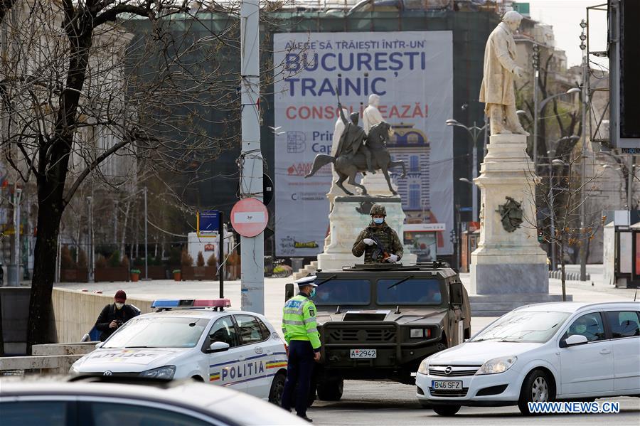 ROMANIA-BUCHAREST-COVID-19-LOCKDOWN