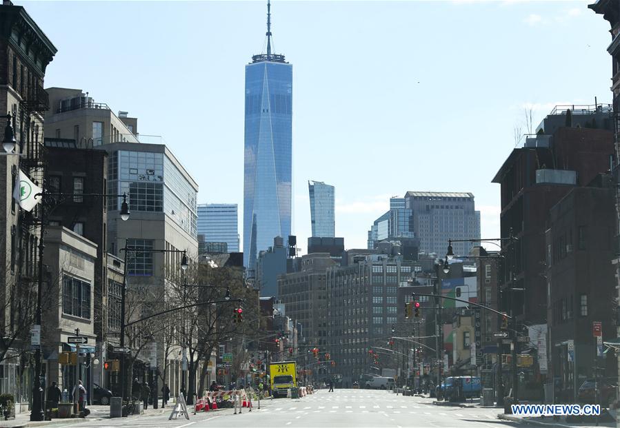 U.S.-NEW YORK-COVID-19